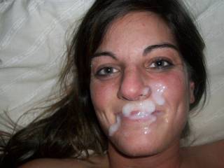 She milked my spunk think