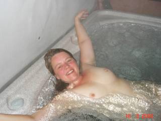 Amateur teen sex face Naked wife fucks in hot tub